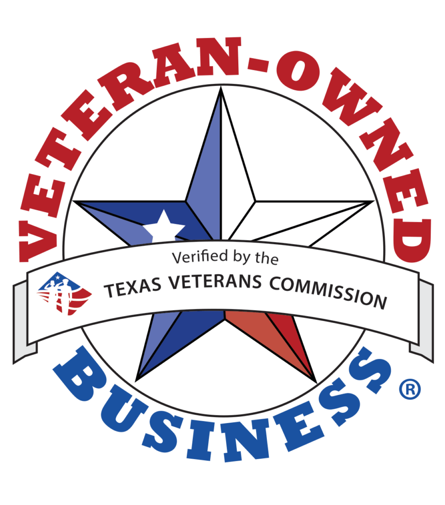 Logo showing Veteran-Owned